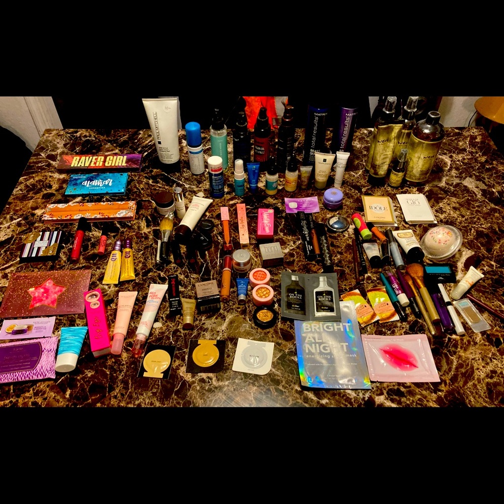 High End Makeup Skincare Bundle Mostly New!
